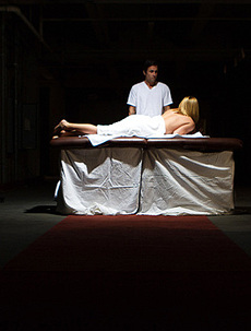 Krissy Lynn Drilled By Massage Therapist