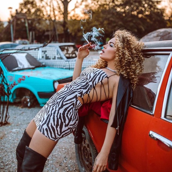 Serbian Singer Teodora Dzehverovic