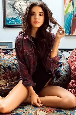 Aarika Wolf On The Beach